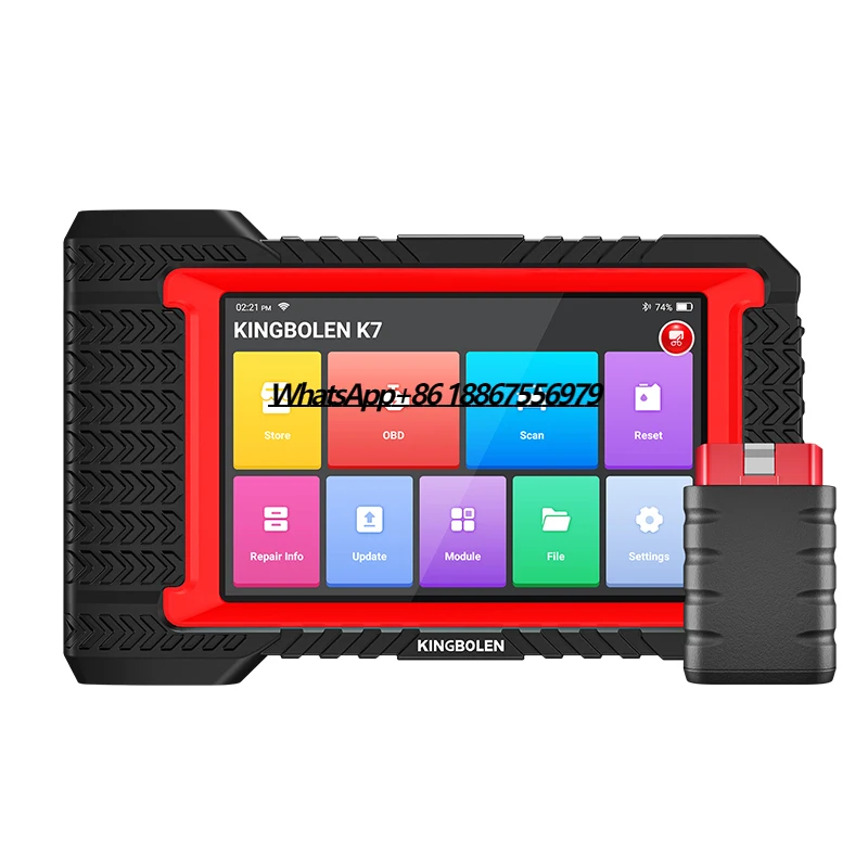 Kingbolen K7 PK D7 Ecu Coding 36+ Reset Functions Active Test Auto VIN Obd2 Scanner Car Diagnostic Machine Tool for All Cars
Kingbolen K7 PK D7 Ecu Coding 36+ Reset Functions Active Test Auto VIN Obd2 Scanner Car Diagnostic Machine Tool for All Cars