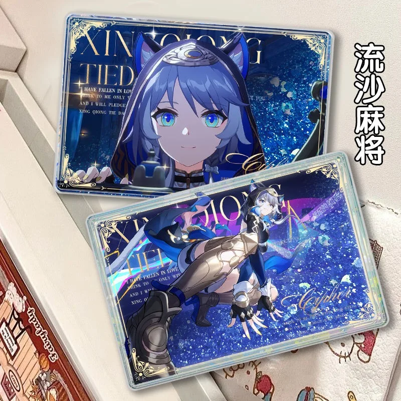 Аниме игра Honkai: Star Rail Cipher Cifera косплей акриловый струящийся песок маджонг сувенирный подарок
Аниме игра Honkai: Star Rail Cipher Cifera косплей акриловый струящийся песок маджонг сувенирный подарок