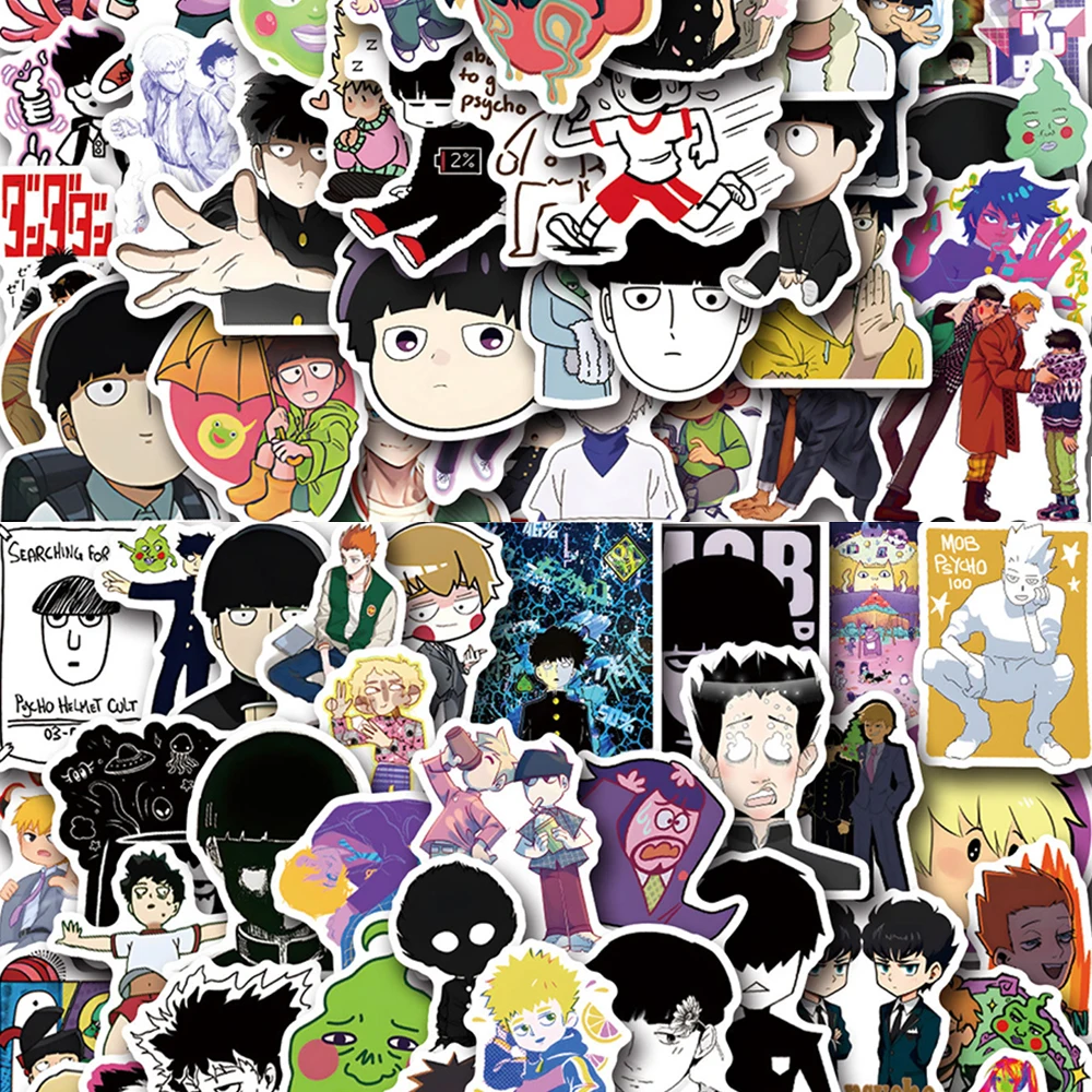 10/30/50/110pcs Japanese Anime Mob Psycho 100 Stickers Funny Cartoon Decals DIY Luggage Phone Laptop Sticker Decoration Supplies
10/30/50/110pcs Japanese Anime Mob Psycho 100 Stickers Funny Cartoon Decals DIY Luggage Phone Laptop Sticker Decoration Supplies