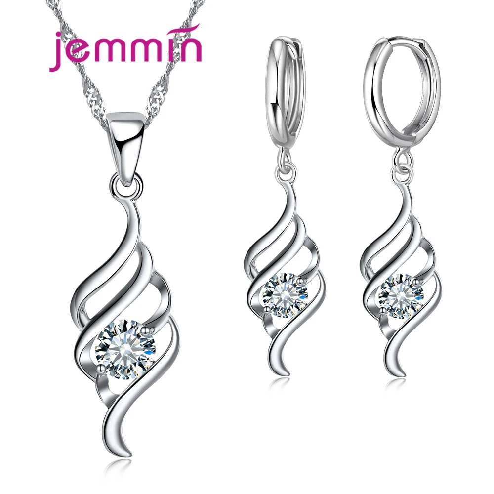 Geometric 925 Silver Jewelry Sets Women Necklaces Hoop Earrings Sets Wedding Engagemnet CZ Zircon Ear Jewelry Sets
Geometric 925 Silver Jewelry Sets Women Necklaces Hoop Earrings Sets Wedding Engagemnet CZ Zircon Ear Jewelry Sets