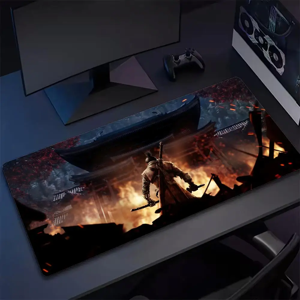 Коврик для мыши Sekiro Shadows Die Twice Tapetes de Mesa Teclado, Borracha Kawai, Tapete de Mesa Antiderrapante, XXL90x40 см
Коврик для мыши Sekiro Shadows Die Twice Tapetes de Mesa Teclado, Borracha Kawai, Tapete de Mesa Antiderrapante, XXL90x40 см
