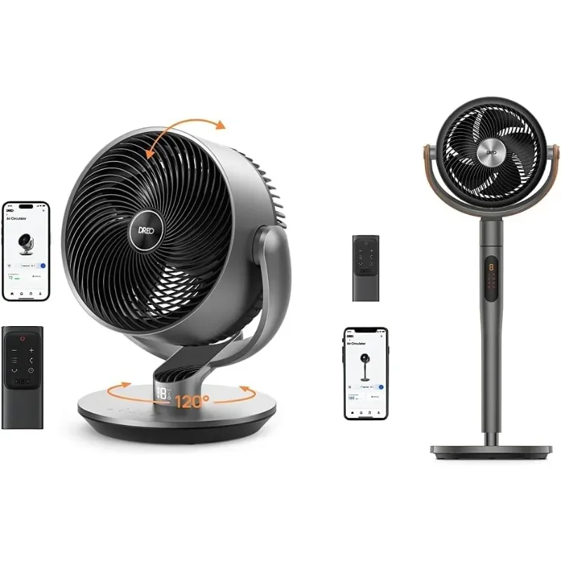 Smart Fans for Bedroom with Remote Control (DR-HAF004S) Pedestal Fan with Remote (PolyFan 513S)
Smart Fans for Bedroom with Remote Control (DR-HAF004S) Pedestal Fan with Remote (PolyFan 513S)
