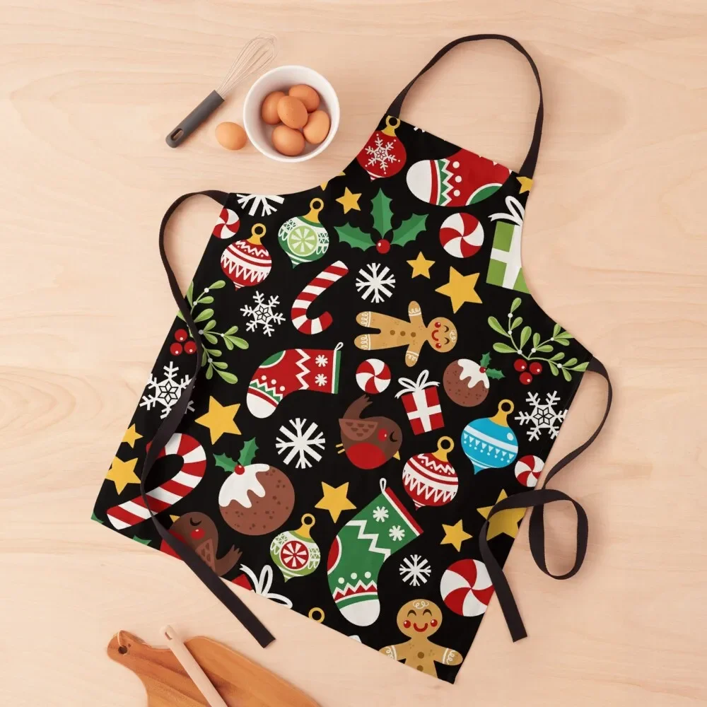 Happy Christmas Card pattern - black Apron waterproof for women Kitchen For Man Things For Kitchen kitchen utensil Apron
Happy Christmas Card pattern - black Apron waterproof for women Kitchen For Man Things For Kitchen kitchen utensil Apron