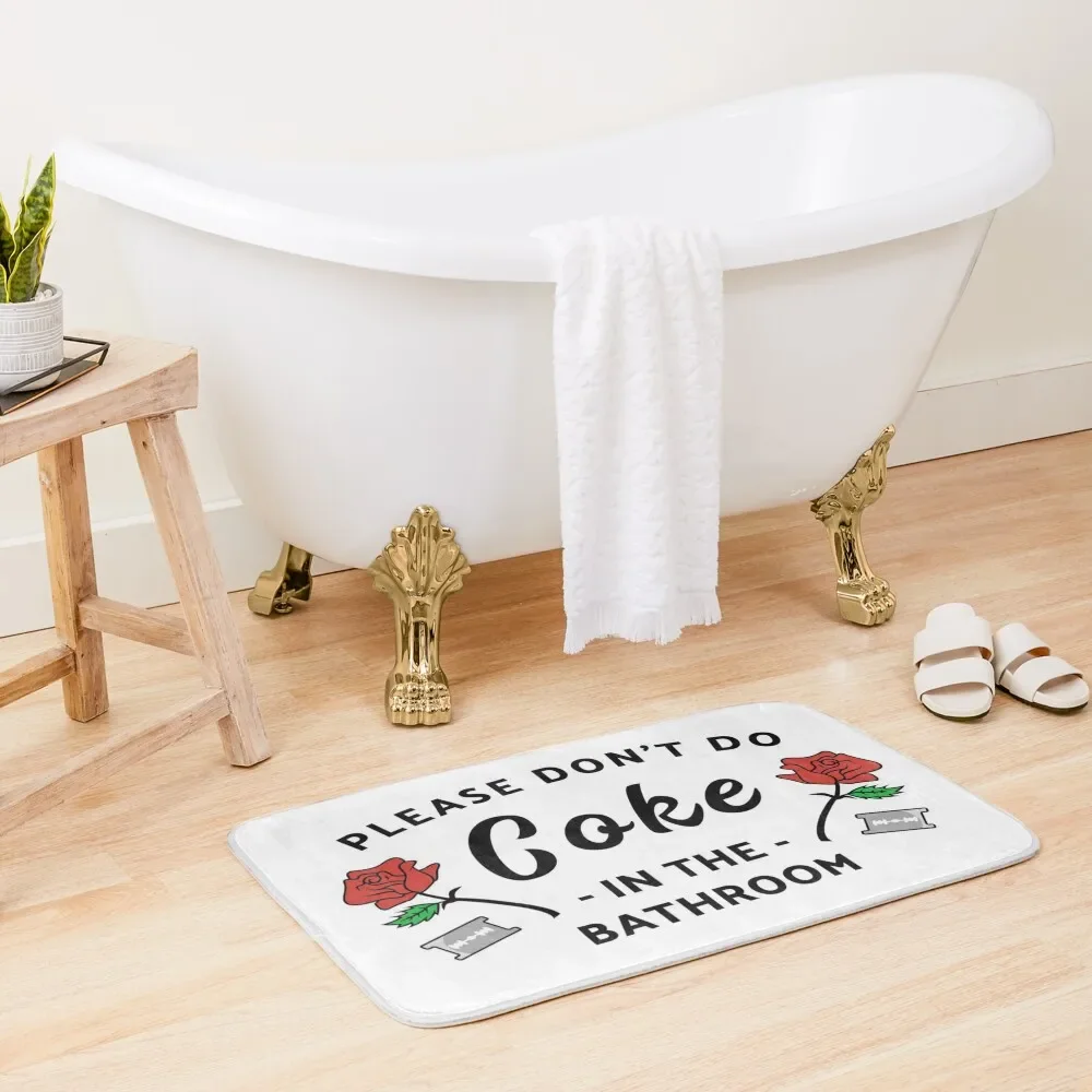 Please Don't Do Coke In The Bathroom Bath Mat Anti-Skid Shower Carpet For Shower Floor Toilet Mat
Please Don't Do Coke In The Bathroom Bath Mat Anti-Skid Shower Carpet For Shower Floor Toilet Mat