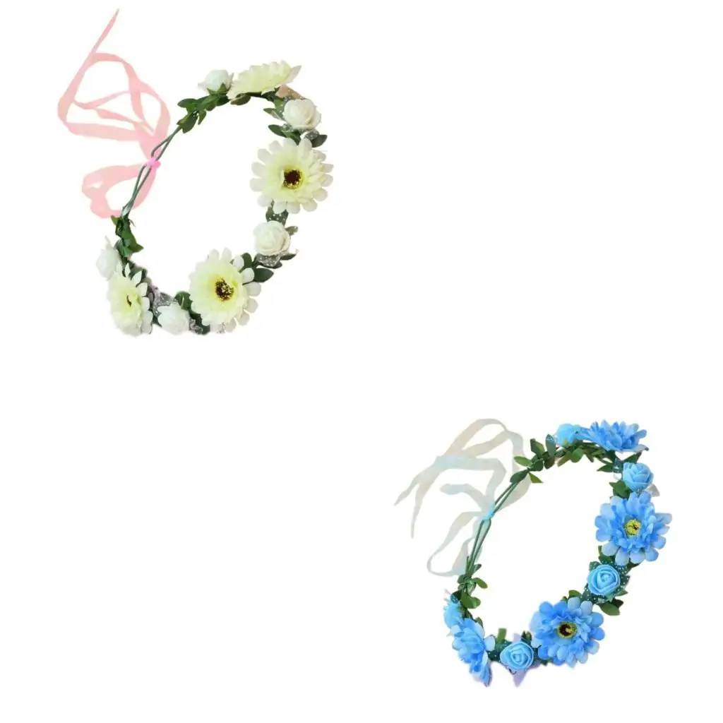 652F Flower Headbands Bride Flower Crown Wedding Floral Garlands for Stall Market
652F Flower Headbands Bride Flower Crown Wedding Floral Garlands for Stall Market