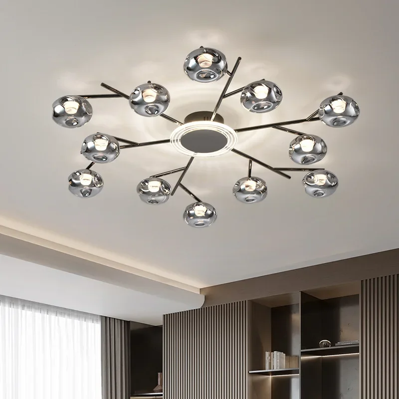 SANDYHA Italian Ceiling Chandelier Crystal Glass Lampshade Design LED Lamps Living Room Bedroom Decoration Dining Table Lighting
SANDYHA Italian Ceiling Chandelier Crystal Glass Lampshade Design LED Lamps Living Room Bedroom Decoration Dining Table Lighting