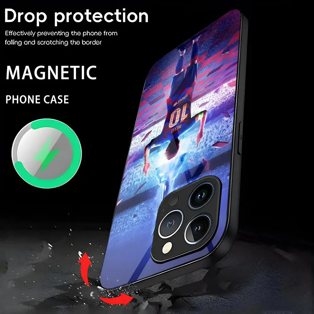 Phone Case for iphone 15 14 13 11 12 Pro Max mini Plus F-Football S-Super S-Star M-MESSis Magnetic glass phone Cover
Phone Case for iphone 15 14 13 11 12 Pro Max mini Plus F-Football S-Super S-Star M-MESSis Magnetic glass phone Cover
