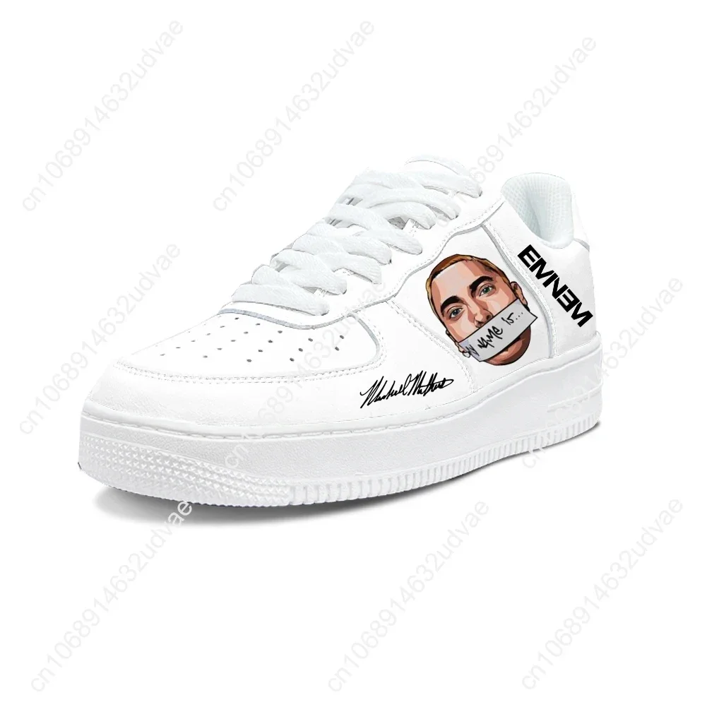 Eminem Shoes AF Basketball Hip Hop rapper Mens Womens Teenager High Quality Running Sports Flats Force Sneakers Custom Made Shoe
Eminem Shoes AF Basketball Hip Hop rapper Mens Womens Teenager High Quality Running Sports Flats Force Sneakers Custom Made Shoe