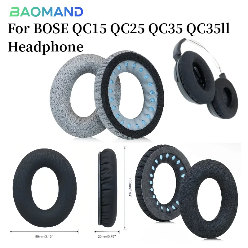 Replacement Earpads For BOSE QC15 QC25 QC35 QC35ll Ear Cushion / Headphone Ear Pad
Replacement Earpads For BOSE QC15 QC25 QC35 QC35ll Ear Cushion / Headphone Ear Pad