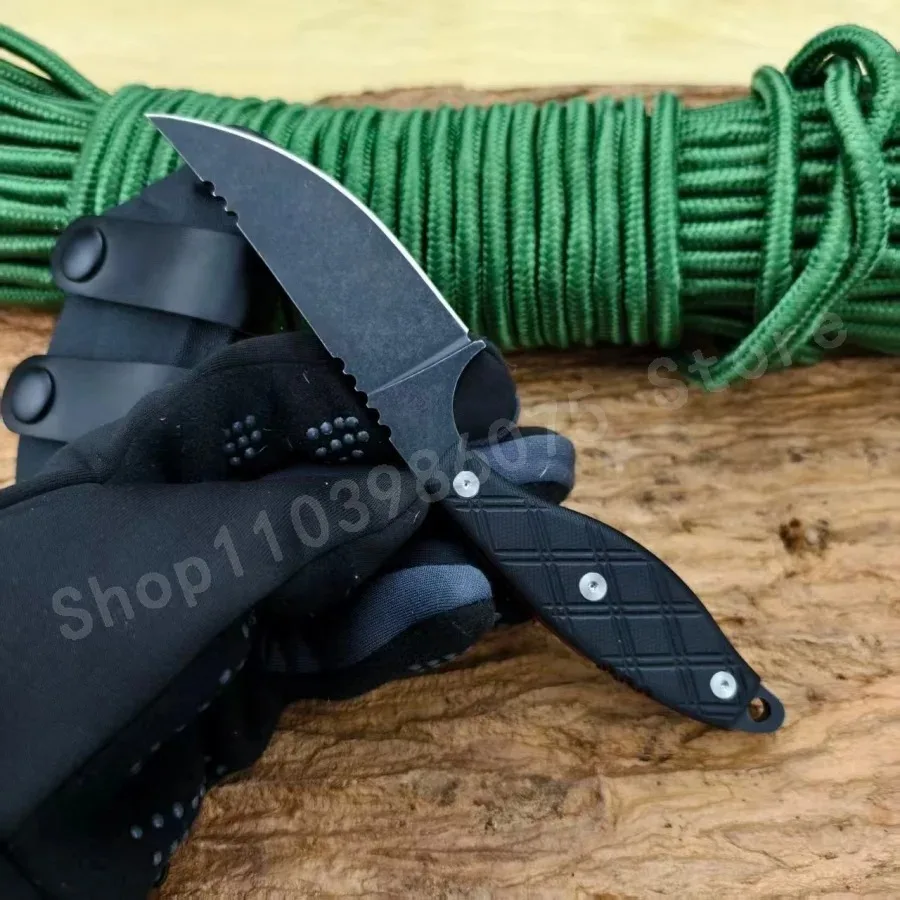 TO/PS V040 Тактический нож 8Cr13Mov Blade G10 Ручка Открытый Кемпинг Выживание EDC и аварийный нож Практичный режущий нож
TO/PS V040 Тактический нож 8Cr13Mov Blade G10 Ручка Открытый Кемпинг Выживание EDC и аварийный нож Практичный режущий нож