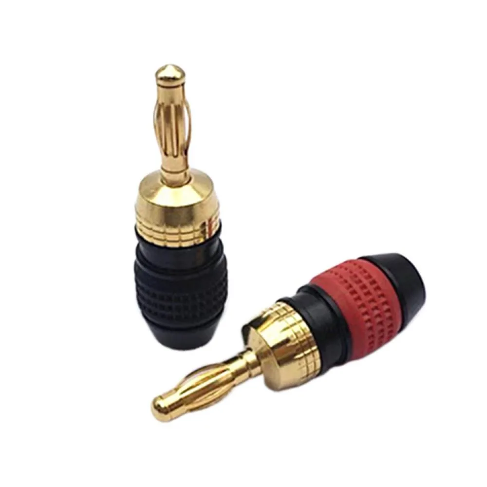 2PCS Copper Gold-plated Banana Head Wire Plug Connector 4mm Speaker Wire Plug Lantern Banana Plug for Speaker/Power Amplifier
2PCS Copper Gold-plated Banana Head Wire Plug Connector 4mm Speaker Wire Plug Lantern Banana Plug for Speaker/Power Amplifier
