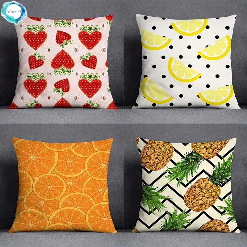 Fruit pattern Home Decoration pillowcase Living Room Sofa Seat Office Decoration Cushion Cushion cover
Fruit pattern Home Decoration pillowcase Living Room Sofa Seat Office Decoration Cushion Cushion cover