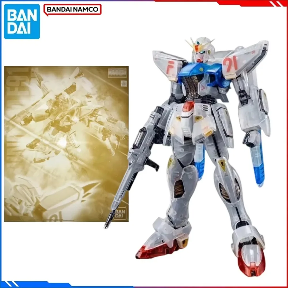 Bandai Genuine Gundam Anime Model Kits MG F91 2.0 Clear Toys Gunpla Building Kit Gundam Action Figure Assembly Model Gift
Bandai Genuine Gundam Anime Model Kits MG F91 2.0 Clear Toys Gunpla Building Kit Gundam Action Figure Assembly Model Gift