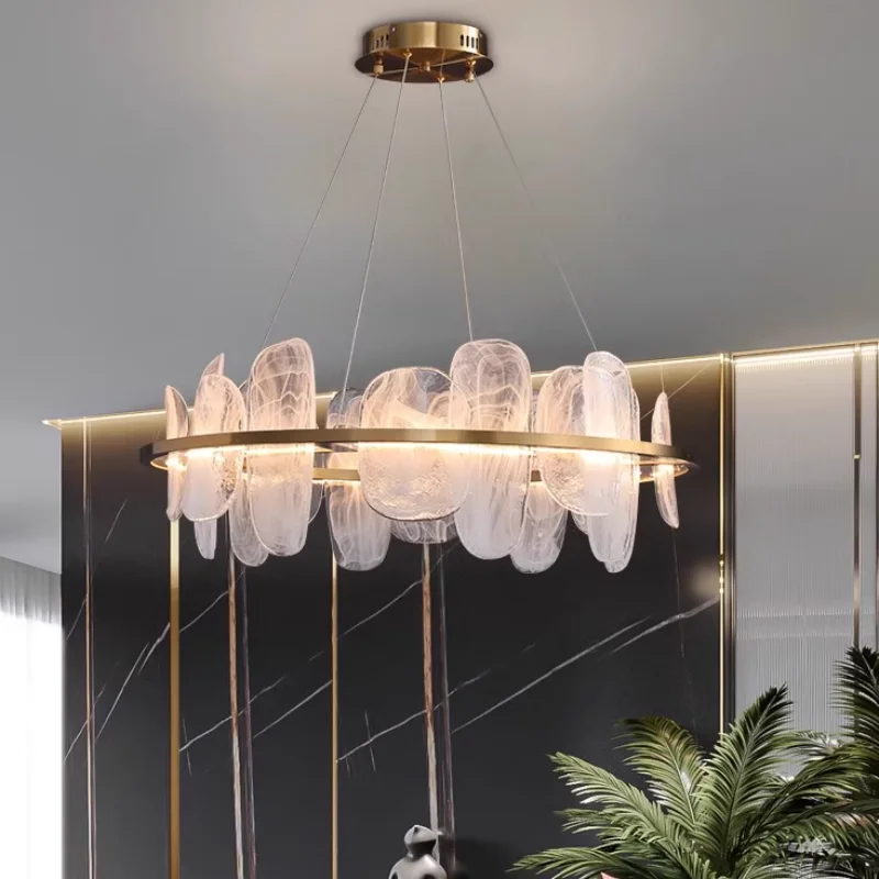 Italian Luxury crystals Ring Chandelier Modern glass Design hanging lamp Villa Hotel hall Living Room Restaurant Bedroom lights
Italian Luxury crystals Ring Chandelier Modern glass Design hanging lamp Villa Hotel hall Living Room Restaurant Bedroom lights