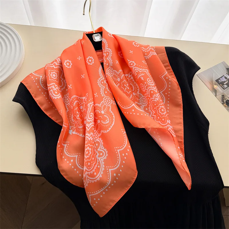 1Pcs Vitality Versatile Simulation Silk Printed Silk Scarf Small Square Scarf Premium Shawl Sunscreen Neck Scarf Headscarf Scarf New
1Pcs Vitality Versatile Simulation Silk Printed Silk Scarf Small Square Scarf Premium Shawl Sunscreen Neck Scarf Headscarf Scarf New