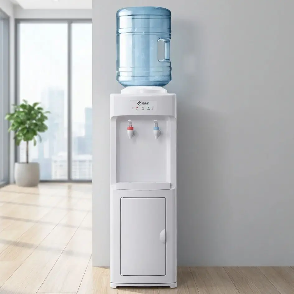 Vertical Home Water Dispenser with Large Storage Cabinet Multi-Head Office Heating Anti-Dry Boil Feature for Kitchen & Office
Vertical Home Water Dispenser with Large Storage Cabinet Multi-Head Office Heating Anti-Dry Boil Feature for Kitchen & Office