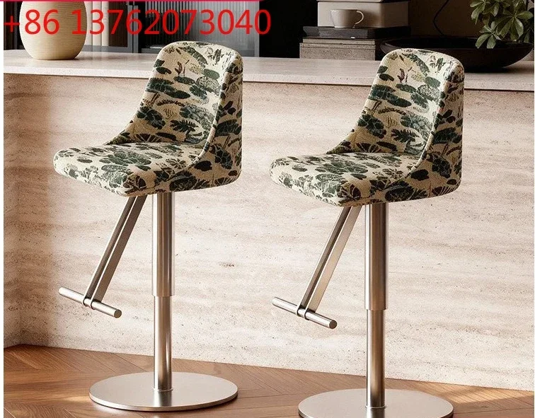 Italian minimalist bar chair guest restaurant home island chair can be lifted and lowered
Italian minimalist bar chair guest restaurant home island chair can be lifted and lowered