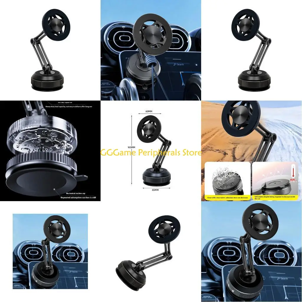 U55B Foldable Mount Holder for Dashboard 360 Degree Rotating Suction Cup Phone Stand Car Phone Stand Holder
U55B Foldable Mount Holder for Dashboard 360 Degree Rotating Suction Cup Phone Stand Car Phone Stand Holder