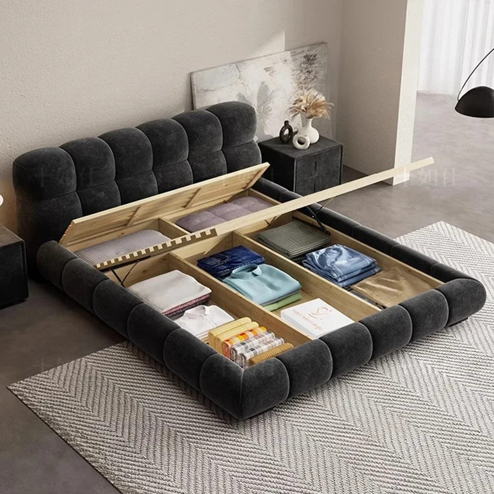 Многофункциональная современная двуспальная кровать 180x200 в скандинавском стиле с изголовьем, черная, роскошная, для спальни, декор для дома
Многофункциональная современная двуспальная кровать 180x200 в скандинавском стиле с изголовьем, черная, роскошная, для спальни, декор для дома
