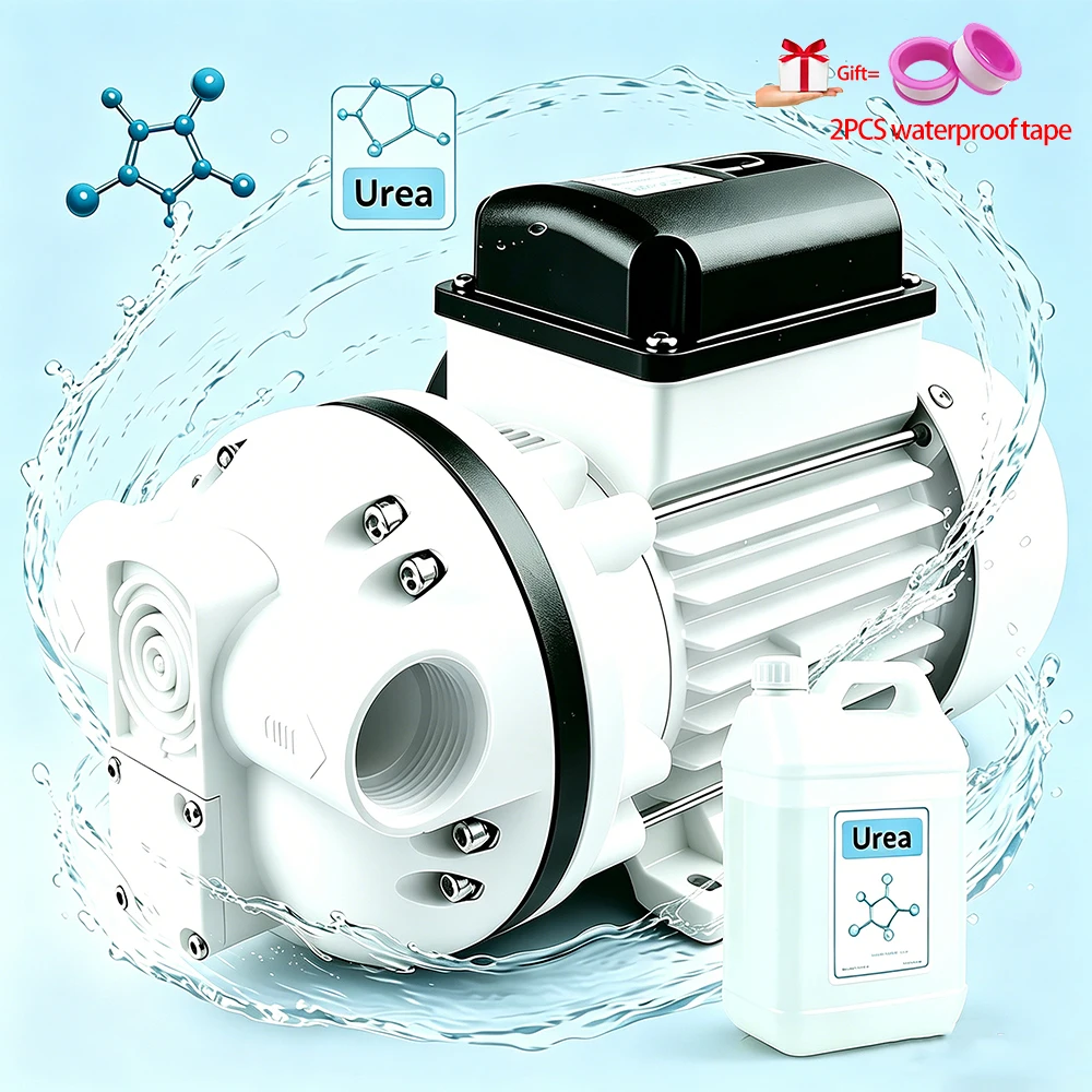High Flow 30-40L/min Self-Priming Diaphragm Pump 12/24/220V, Chemical Resistant Water Urea Oil Transfer Pump for RV Marine Boat
High Flow 30-40L/min Self-Priming Diaphragm Pump 12/24/220V, Chemical Resistant Water Urea Oil Transfer Pump for RV Marine Boat