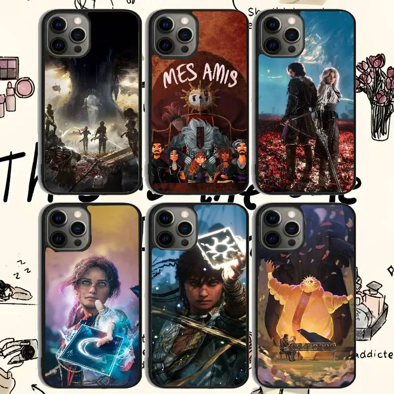 Чехол для телефона с изображением аниме C-Clair Obscur Expedition 33, серия 11–16), стильное матовое зеркало из ТПУ, нескользящий и устойчивый к падению
Чехол для телефона с изображением аниме C-Clair Obscur Expedition 33, серия 11–16), стильное матовое зеркало из ТПУ, нескользящий и устойчивый к падению