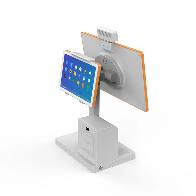 15.6 Inch Dual Touch Screen All in One POS System for Supermarket Retail Shop Restaurant Wirh 58mm Thermal Printer
15.6 Inch Dual Touch Screen All in One POS System for Supermarket Retail Shop Restaurant Wirh 58mm Thermal Printer