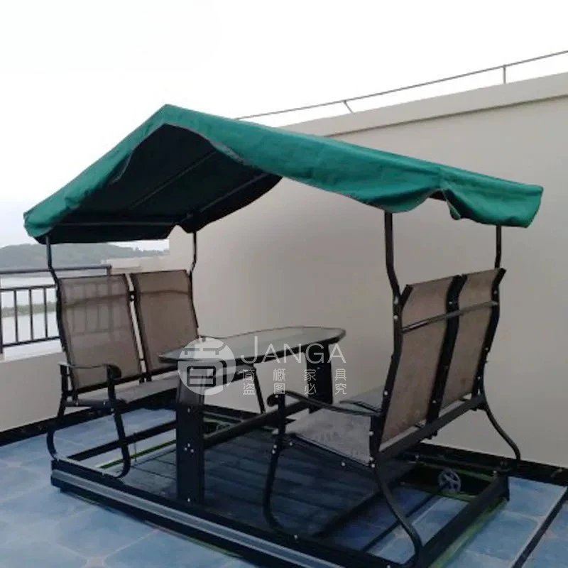 Leisure Outdoor Garden Rocking Chair Four Power Belt Awning Rocking Chair Swing Balcony Rainproof Sunscreen Table and Chair Rock
Leisure Outdoor Garden Rocking Chair Four Power Belt Awning Rocking Chair Swing Balcony Rainproof Sunscreen Table and Chair Rock