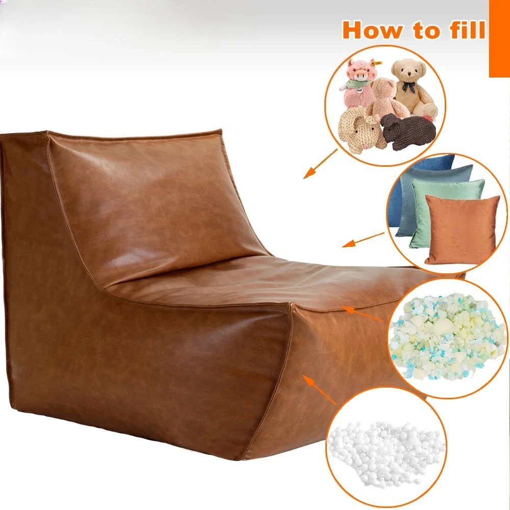 Faux Leather Bean Bag Cover SF418【No Filler Inside! You Need To Buy Filler By Yourself !】
Faux Leather Bean Bag Cover SF418【No Filler Inside! You Need To Buy Filler By Yourself !】