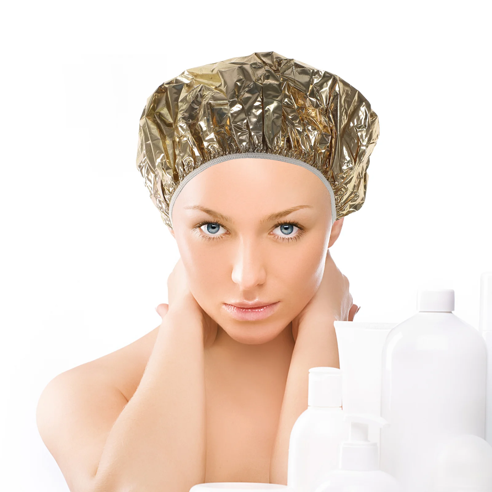 4 Pcs Aluminum Foil Cap Hair Processing Hat Deep Conditioning Salon Dye Color Treatment Spa Hot Oil Steam Microwavable Heat Cap
4 Pcs Aluminum Foil Cap Hair Processing Hat Deep Conditioning Salon Dye Color Treatment Spa Hot Oil Steam Microwavable Heat Cap