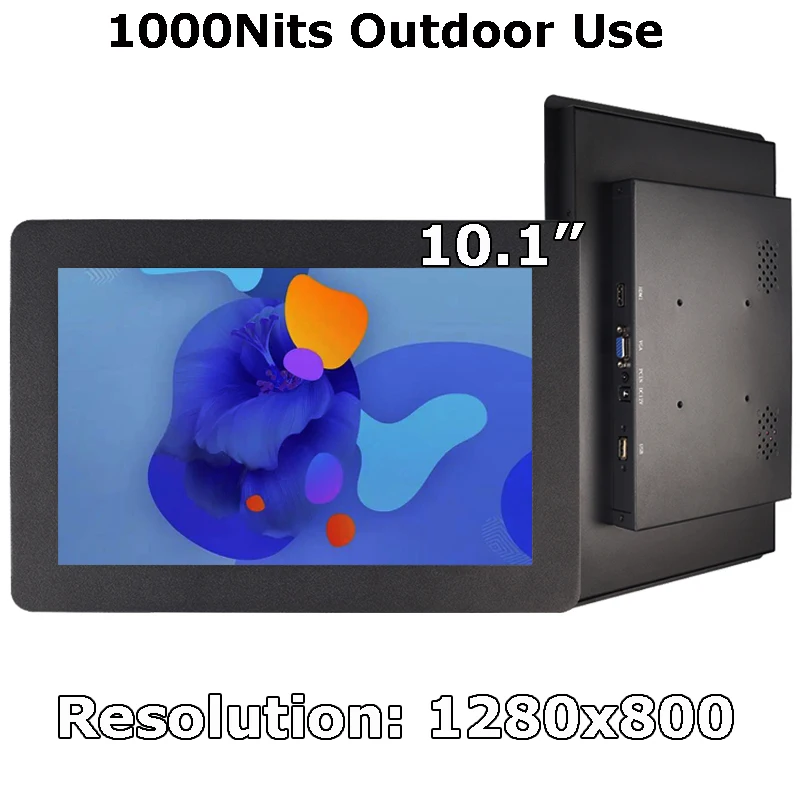 1280x800 Panel Mount Touch Monitor 10.1 Inch Industrial Use Resistive/Capacitive Touch Display With VGA HDMI USB
1280x800 Panel Mount Touch Monitor 10.1 Inch Industrial Use Resistive/Capacitive Touch Display With VGA HDMI USB