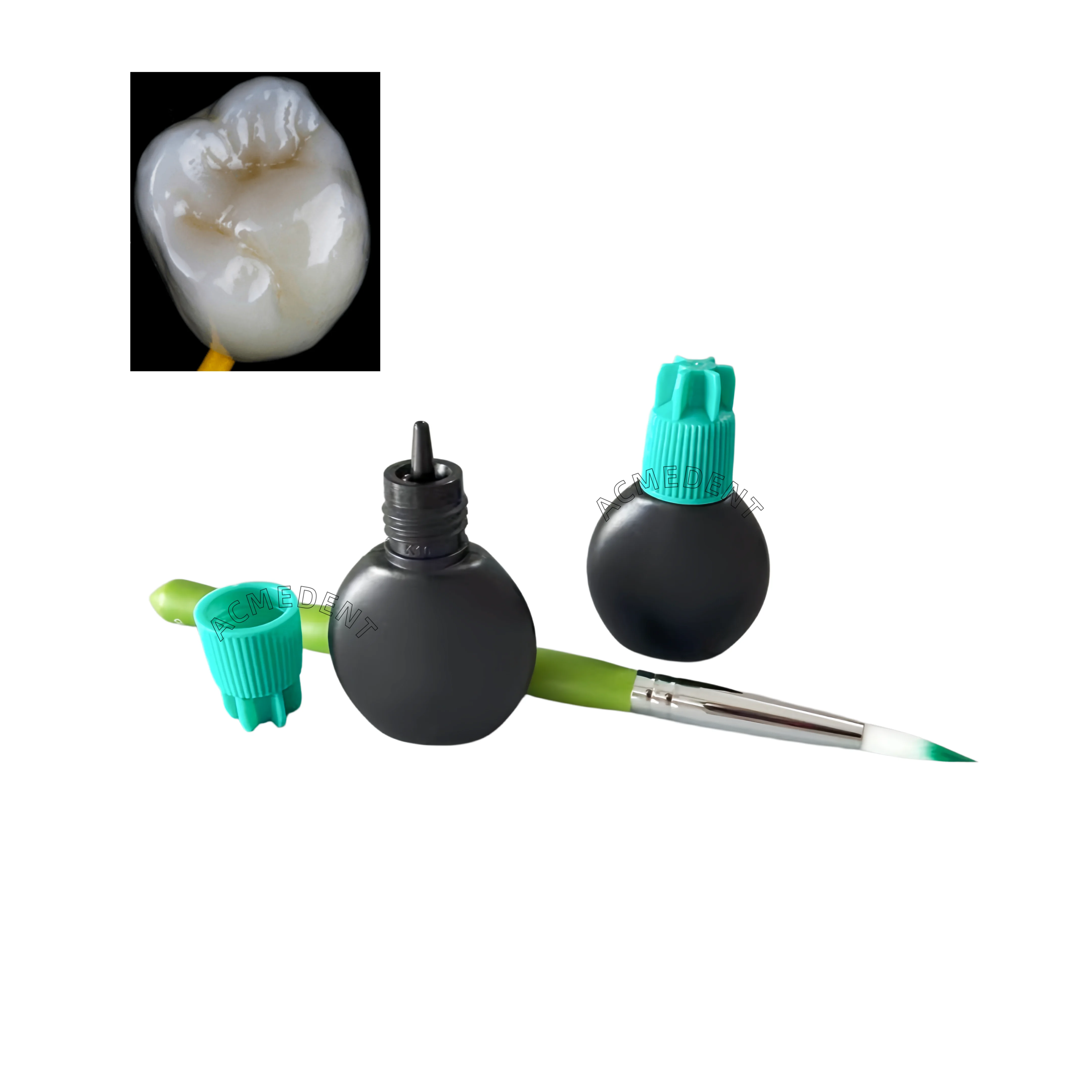 Dental Stain Glaze Liquid 12.5ml Keep Crown Bright for 3D Printed Parts Crowns Denture
Dental Stain Glaze Liquid 12.5ml Keep Crown Bright for 3D Printed Parts Crowns Denture
