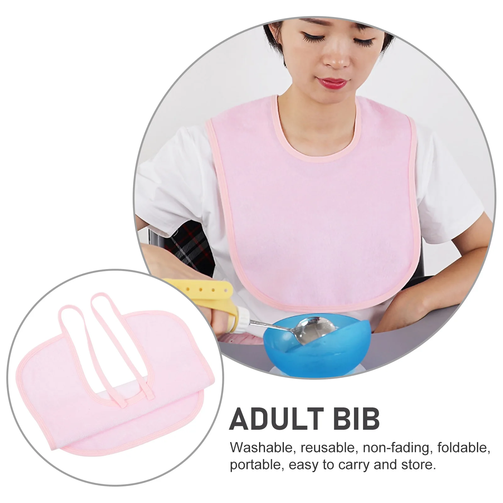 Нагрудник для взрослых, водонепроницаемая бамбуковая ткань из ТПУ, регулируемый фартук для еды для пожилых пациентов, реабилитация, нагрудник для еды, полотенце для слюны
Нагрудник для взрослых, водонепроницаемая бамбуковая ткань из ТПУ, регулируемый фартук для еды для пожилых пациентов, реабилитация, нагрудник для еды, полотенце для слюны