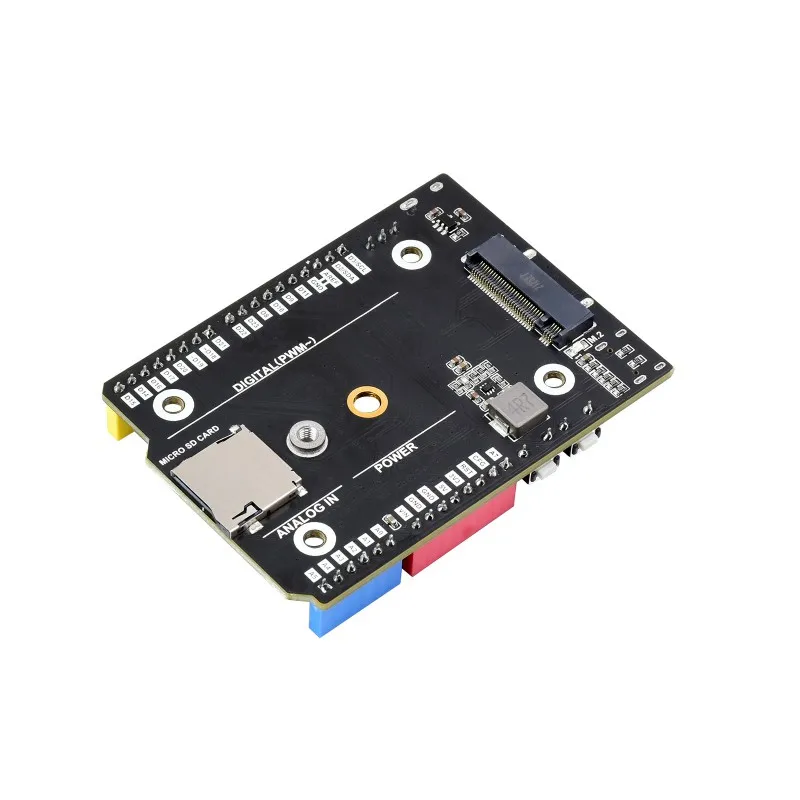 Waveshare Arduino Compatible Base Board For Raspberry Pi Compute Module 4, HDMI, USB, M.2 Slot