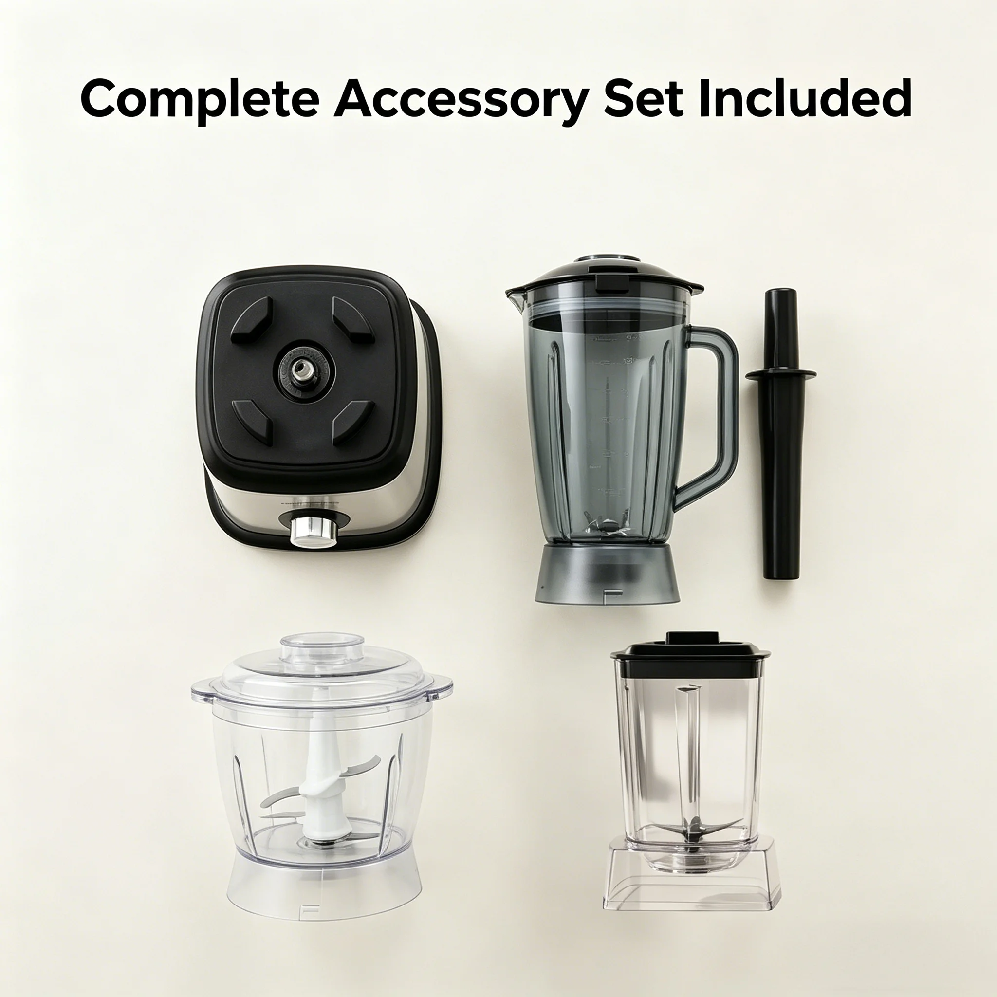 4L 9500W Heavy Duty Blender 110-220V Wide Voltage Multifunctional Food Processor with Meat Grinder 5+ Speeds for Home & Hotel
4L 9500W Heavy Duty Blender 110-220V Wide Voltage Multifunctional Food Processor with Meat Grinder 5+ Speeds for Home & Hotel