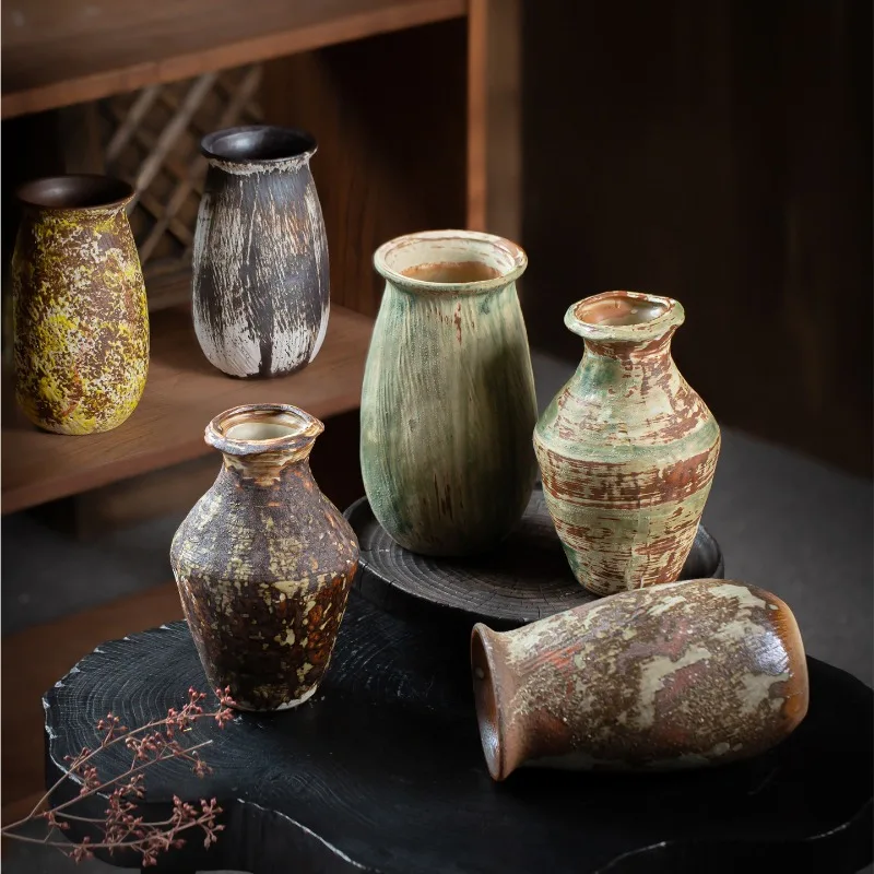 Wabi Sabi Retro Ceramic Vase Living Room Ornament تحف كبيره للمنزل В Скандинавском Стиле Decoration Maison Floreros Altos
Wabi Sabi Retro Ceramic Vase Living Room Ornament تحف كبيره للمنزل В Скандинавском Стиле Decoration Maison Floreros Altos