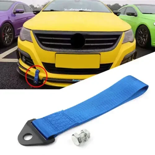 Car Accessories Automobiles Blue JDM High Strength Sports Racing Tow Strap For Nissan GTR R35 Towing Hook Towing Hauling Parts
Car Accessories Automobiles Blue JDM High Strength Sports Racing Tow Strap For Nissan GTR R35 Towing Hook Towing Hauling Parts