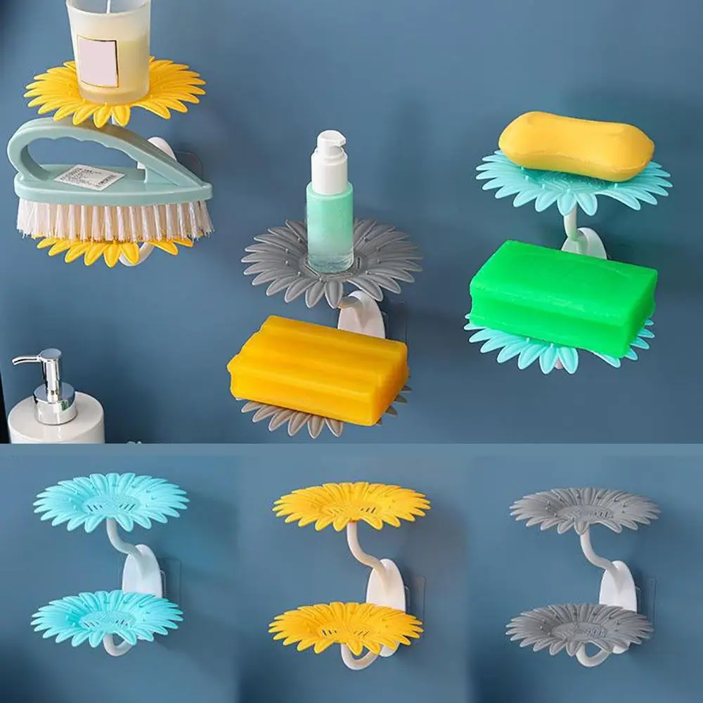 Durable Daisy Soap Dish Hollow Drainage Wall Mounted Soap Holder Double Layer Self Adhesive Soap Tray
Durable Daisy Soap Dish Hollow Drainage Wall Mounted Soap Holder Double Layer Self Adhesive Soap Tray