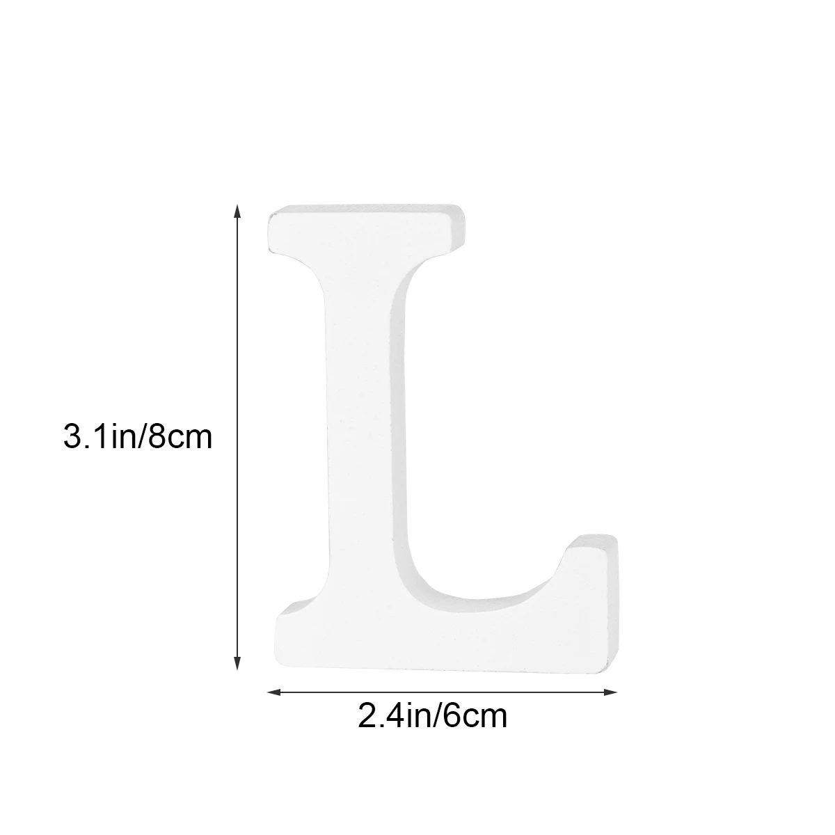 Wooden Letter L Ornaments Home Decor Rustic Sign Party Wedding Birthday DIY Alphabet Toy Environmental Protection
Wooden Letter L Ornaments Home Decor Rustic Sign Party Wedding Birthday DIY Alphabet Toy Environmental Protection