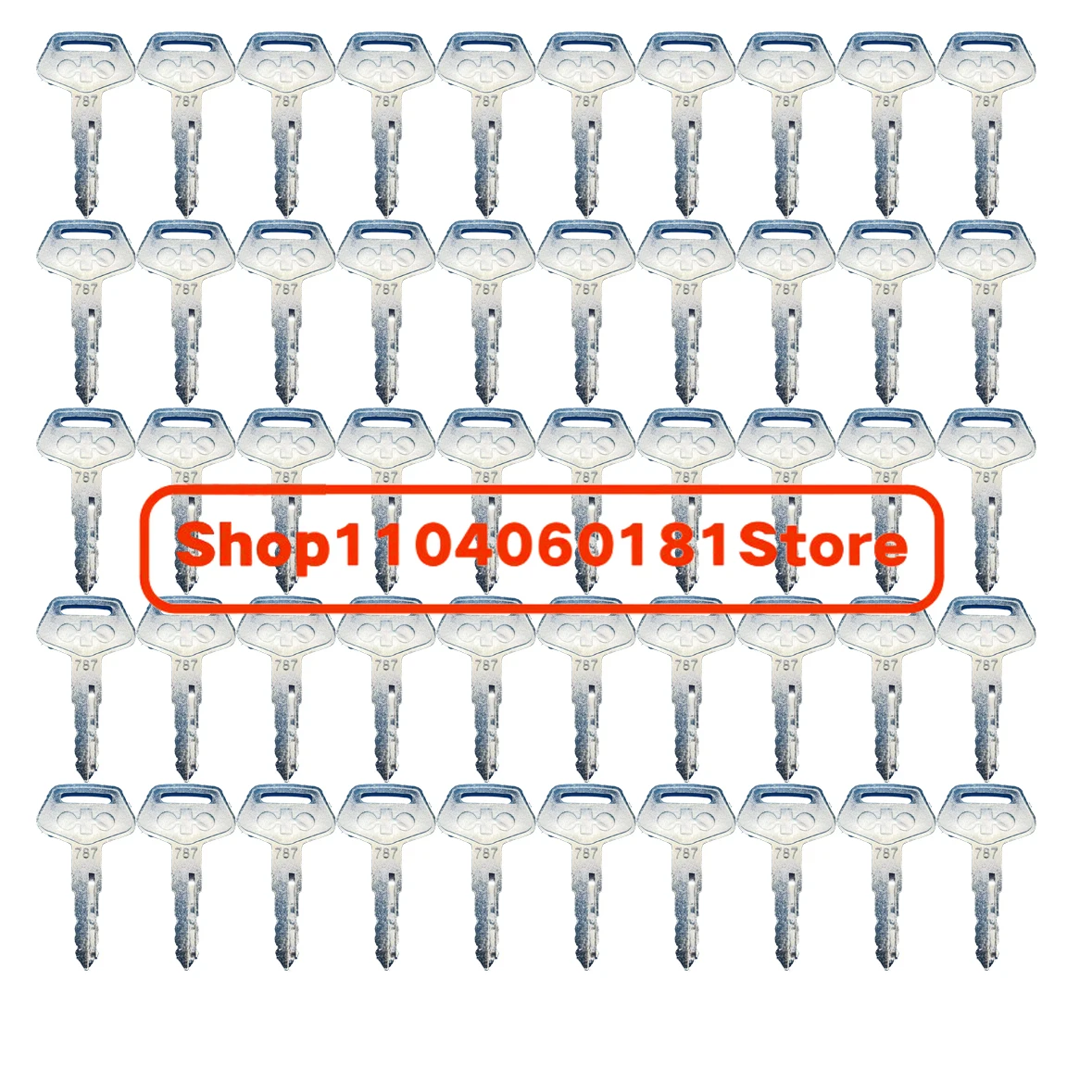50pcs fits For Komatsu Heavy Equipment 787 Key Excavator Dozer Loader Backhoe Starter
50pcs fits For Komatsu Heavy Equipment 787 Key Excavator Dozer Loader Backhoe Starter
