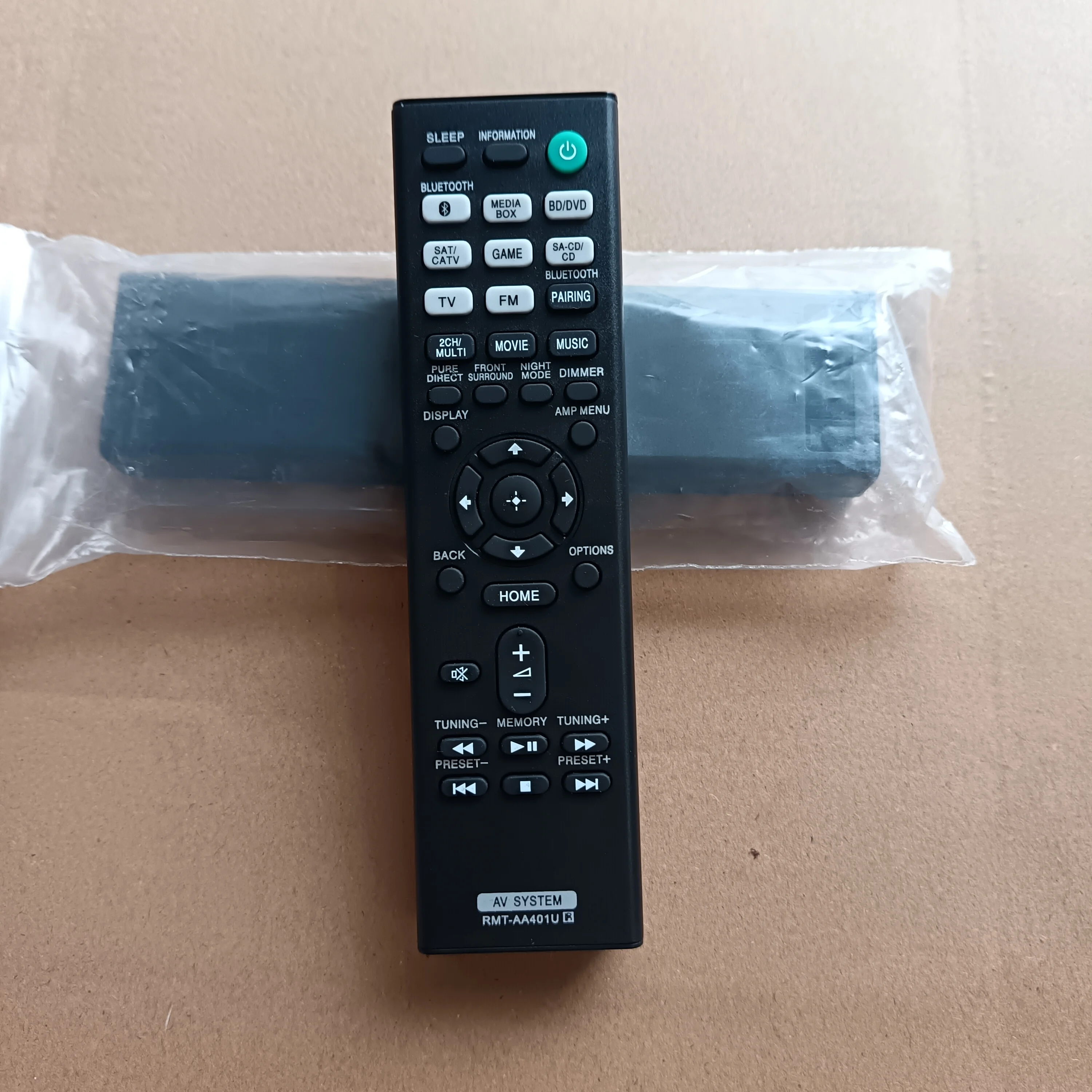 RMT-AA401U Replacement Remote Control Compatible for Sony AV Receiver STR-DH190 STRDH190 STR-DH590 STRDH590 STR-DH790 STRDH790
RMT-AA401U Replacement Remote Control Compatible for Sony AV Receiver STR-DH190 STRDH190 STR-DH590 STRDH590 STR-DH790 STRDH790