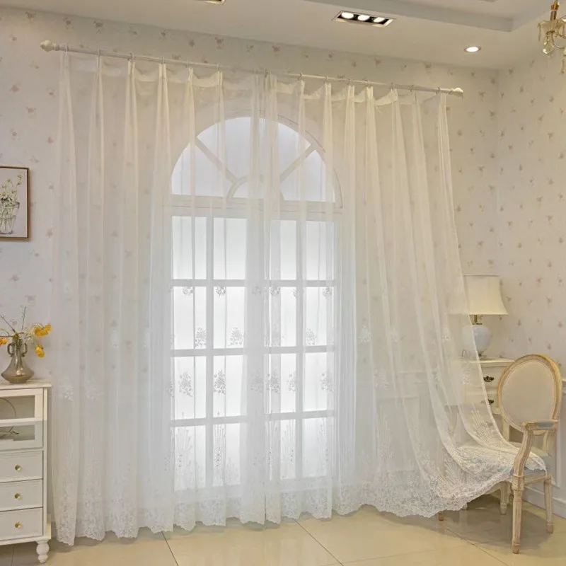 European Simple Embroidery White Tulle Blackout Decor Curtains for Living Room Bedroom Dining Custom Size Romantic Wedding Peal
European Simple Embroidery White Tulle Blackout Decor Curtains for Living Room Bedroom Dining Custom Size Romantic Wedding Peal