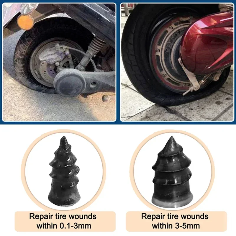 Car Tire Repair Nail Vacuum Tyre Screw Rubber Patch Car Wheel Universal Puncture Repair Kit Car Motorcycle Tubeless Nails Tool
Car Tire Repair Nail Vacuum Tyre Screw Rubber Patch Car Wheel Universal Puncture Repair Kit Car Motorcycle Tubeless Nails Tool