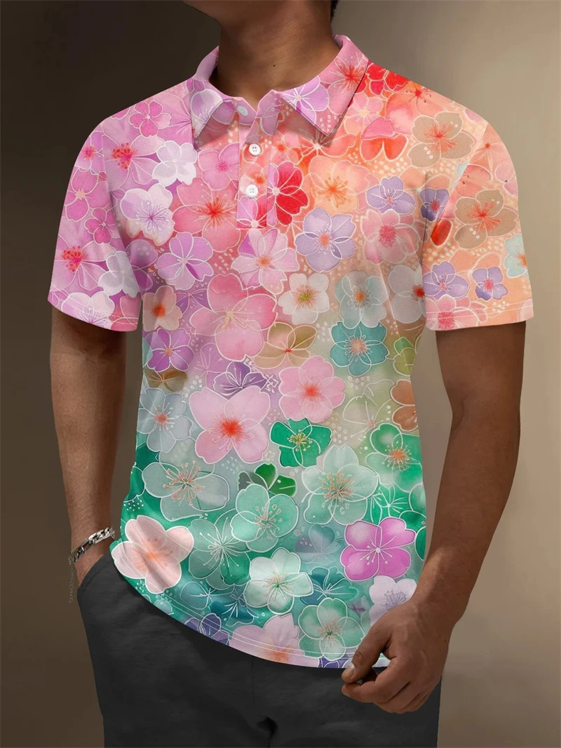 Summer New Hawaiian Polo Shirt Flower Plant 3D Printed Daily Casual Men's Short Sleeve Button Up Daily Casual Unisex Polo Tees
Summer New Hawaiian Polo Shirt Flower Plant 3D Printed Daily Casual Men's Short Sleeve Button Up Daily Casual Unisex Polo Tees