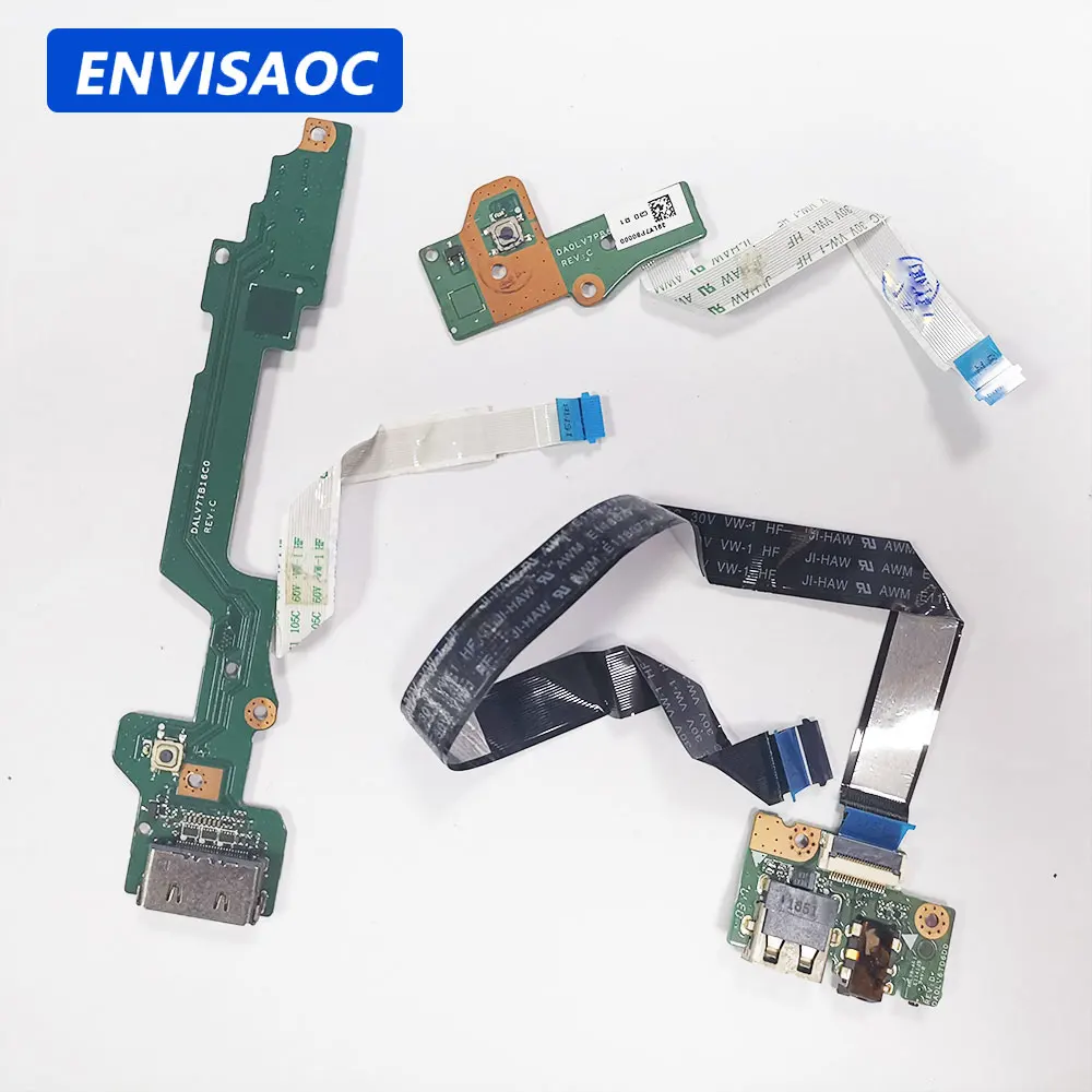 For Lenovo V310-15ISK V310-15IKB E52-80 Laptop USB Board Sound Card Audio Headphone Interface Jack Board Power Switch Board
For Lenovo V310-15ISK V310-15IKB E52-80 Laptop USB Board Sound Card Audio Headphone Interface Jack Board Power Switch Board