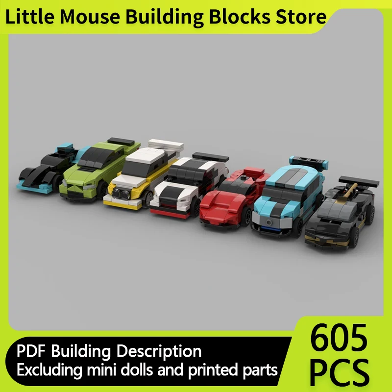 Speed Champion City Car Model MOC Building Bricks Mini Cars Modular Technology Gifts Children Toys Suit Holiday Assemble
Speed Champion City Car Model MOC Building Bricks Mini Cars Modular Technology Gifts Children Toys Suit Holiday Assemble