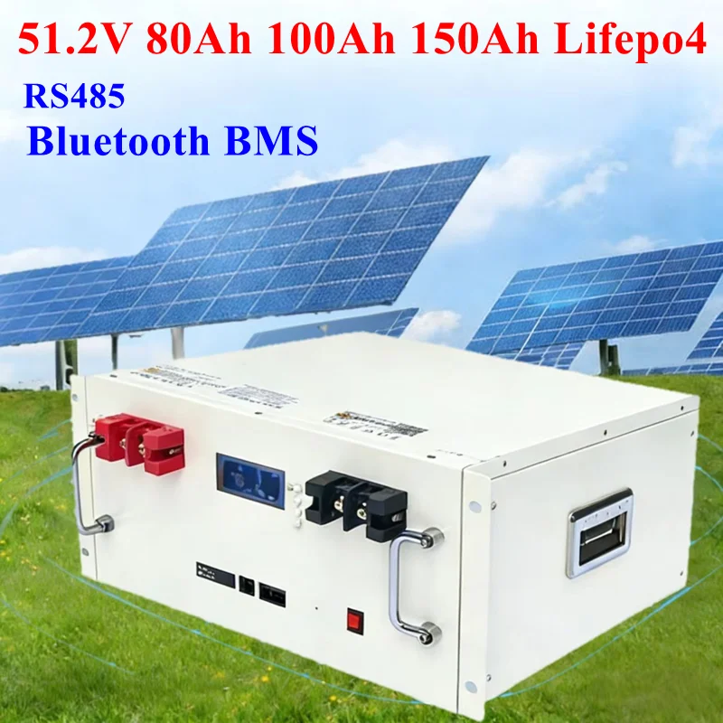 Литиевая батарея 48В 50Ач 80Ач 100Ач 150Ач LiFePO4 с Bluetooth и приложением, литий-железо-фосфатная, с коммуникацией RS485 для инвертора
Литиевая батарея 48В 50Ач 80Ач 100Ач 150Ач LiFePO4 с Bluetooth и приложением, литий-железо-фосфатная, с коммуникацией RS485 для инвертора