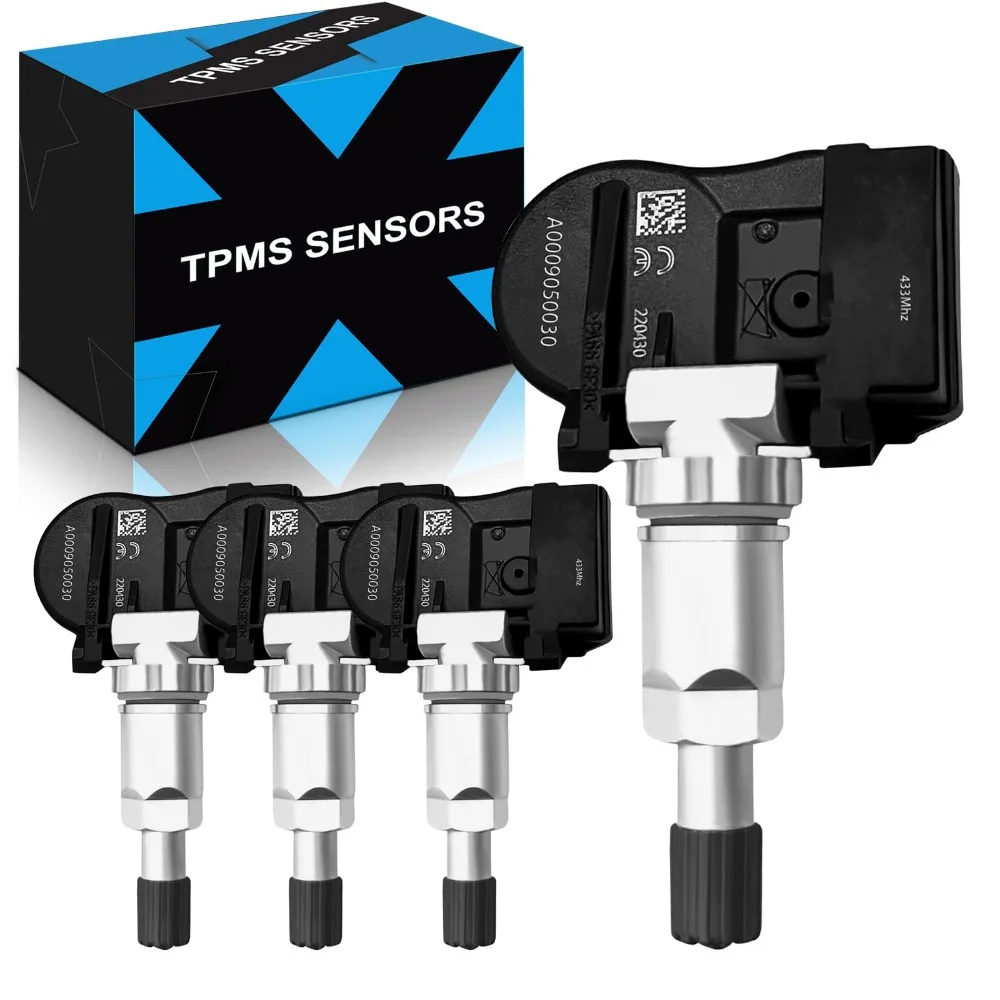 4PCS TIRE PRESSURE MONITOR SENSOR TPMS 433MHz A0009050030 670002790 For Mercedes-Benz A-Class S-Class W176 W246 W205 GLE GLK GLC
4PCS TIRE PRESSURE MONITOR SENSOR TPMS 433MHz A0009050030 670002790 For Mercedes-Benz A-Class S-Class W176 W246 W205 GLE GLK GLC