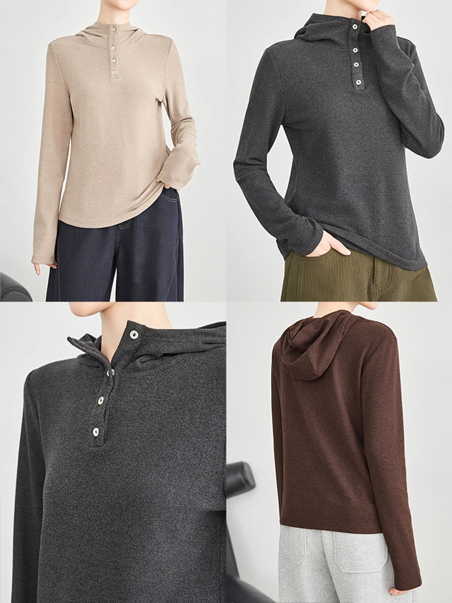 Теплая повседневная вязаная шапка с высоким воротником и длинными рукавами, женская бархатная вязаная кофта-база для ношения под одеждой, утолщенная зимняя вязаная кофта.
Теплая повседневная вязаная шапка с высоким воротником и длинными рукавами, женская бархатная вязаная кофта-база для ношения под одеждой, утолщенная зимняя вязаная кофта.