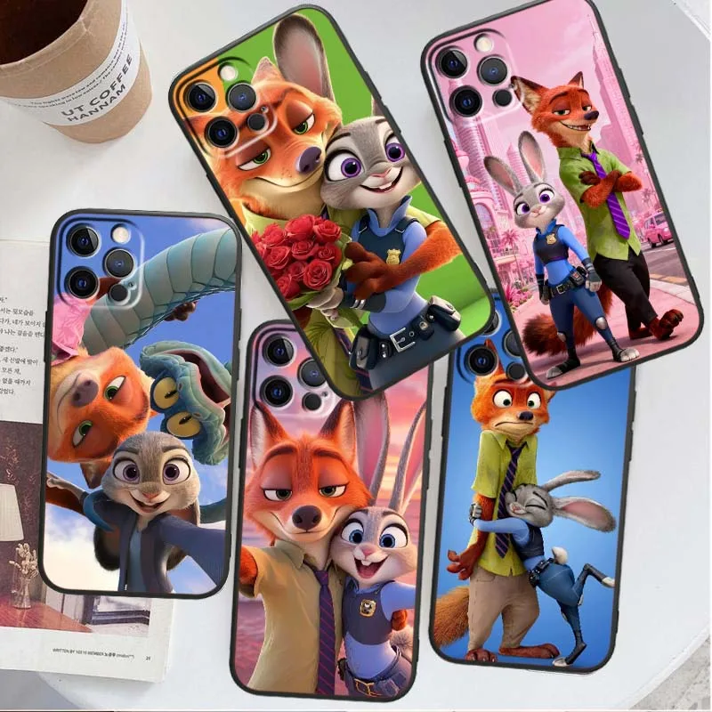 Disney Cute Zootopia For Apple iPhone 17 16 16E 15 14 13 12 11 Pro Max Plus Black Soft Silicone Cover
Disney Cute Zootopia For Apple iPhone 17 16 16E 15 14 13 12 11 Pro Max Plus Black Soft Silicone Cover