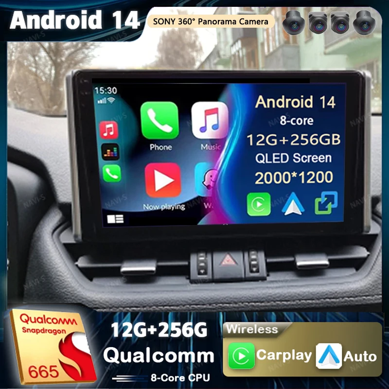 Android 14 For Toyota RAV4 5 XA50 2018 - 2023 2K QLED Android Car Radio Multimedia Video Player GPS AI Voice CarPlay Navigation
Android 14 For Toyota RAV4 5 XA50 2018 - 2023 2K QLED Android Car Radio Multimedia Video Player GPS AI Voice CarPlay Navigation
